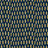 Gaston Y Daniela HALI NAVY/OCRE Upholstery Fabric
