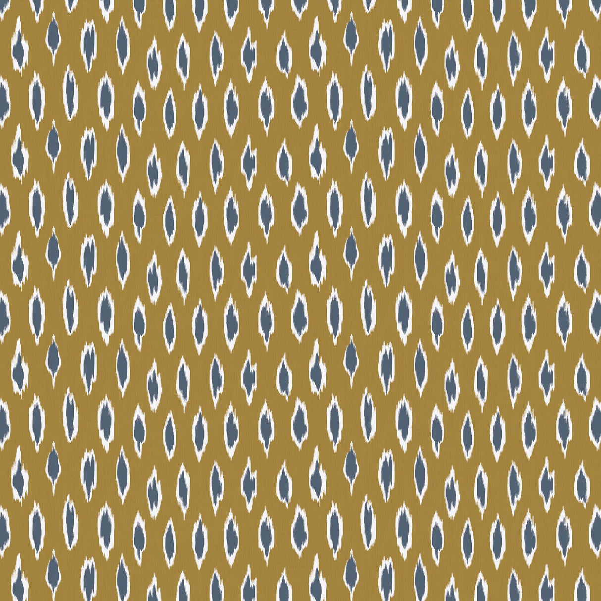 Gaston Y Daniela HALI OCRE/AZUL Upholstery Fabric
