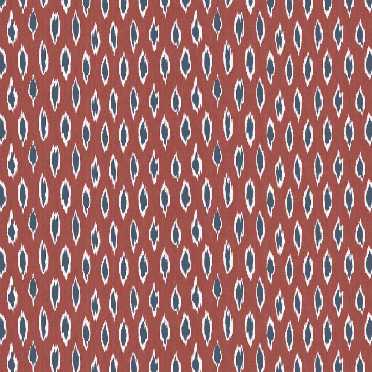 Gaston Y Daniela HALI TOMATE/AZUL Upholstery Fabric
