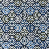 Gaston Y Daniela TESALONICA VERDE/AZUL Upholstery Fabric