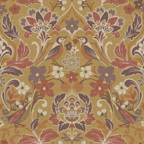 Brewster Home Fashions Arthouse Arthouse Birdy Yellow Wallpaper