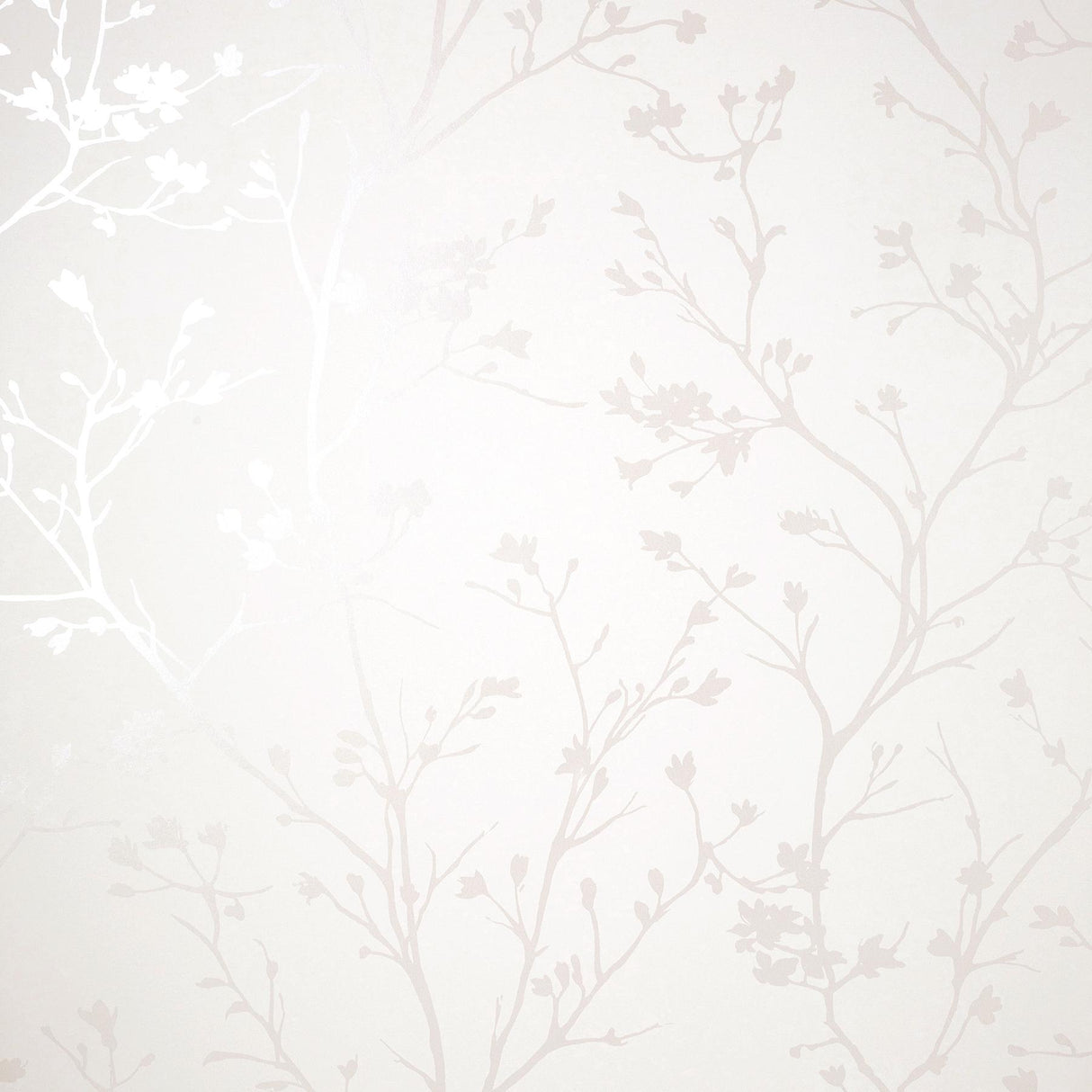 Brewster Home Fashions Fine Decor Medley Cosima White Wallpaper