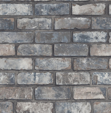 Brewster Home Fashions Fine Decor Medley Darren Grey Wallpaper