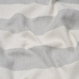 Schumacher Desert Wide Stripe Sky Fabric