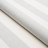Schumacher Desert Wide Stripe Sky Fabric