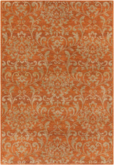 Surya Arabesque ABS-3007 Brown;Burnt Orange;Mustard;Olive 8'10" x 12'10" Rug