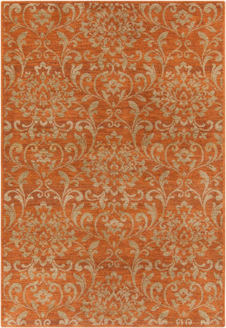 Surya Arabesque ABS-3007 Brown;Burnt Orange;Mustard;Olive 8'10" x 12'10" Rug