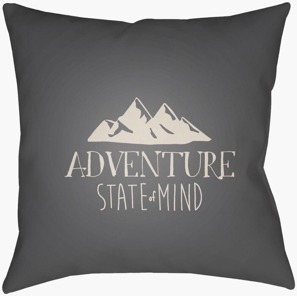 Surya Adventure III ADV-007  18"L x 18"W Fabric