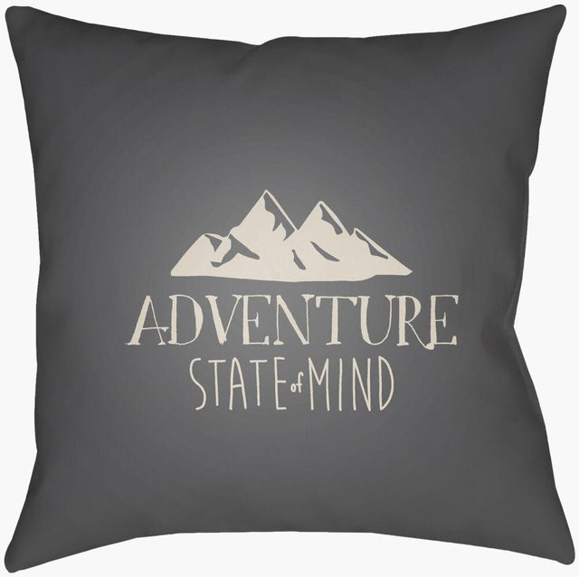 Surya Adventure III ADV-007  18"L x 18"W Fabric