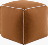 Livabliss Ackerly AKLPF-001 18"H x 18"W x 18"D Pouf