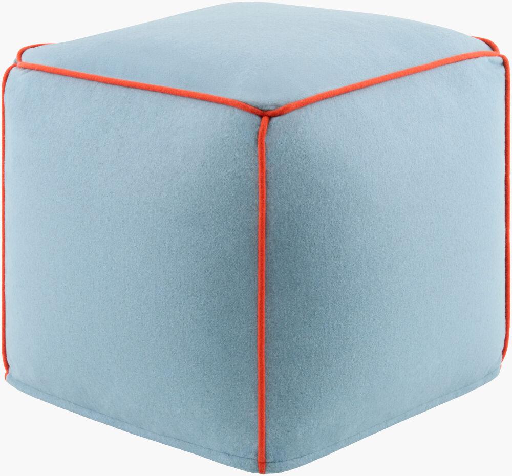 Surya Ackerly AKLPF-003  18"H x 18"W x 18"D Fabric