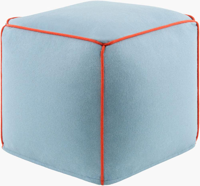 Surya Ackerly AKLPF-003  18"H x 18"W x 18"D Fabric