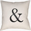 Livabliss Ampersand AMP-001 14"L x 22"W Pillow
