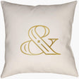 Livabliss Ampersand AMP-002 14"L x 22"W Pillow
