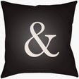 Livabliss Ampersand AMP-003 16"L x 16"W Pillow