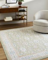 Surya Amir AMR-2307 Beige;Cream;Light Brown;Light Gray;Medium Brown;Medium Gray;Rose 7'10" x 10' Rug