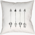 Livabliss Arrows ARW-005 20"L x 20"W Pillow