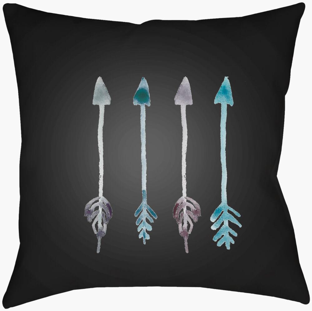 Surya Arrows ARW-010  18"L x 18"W Fabric