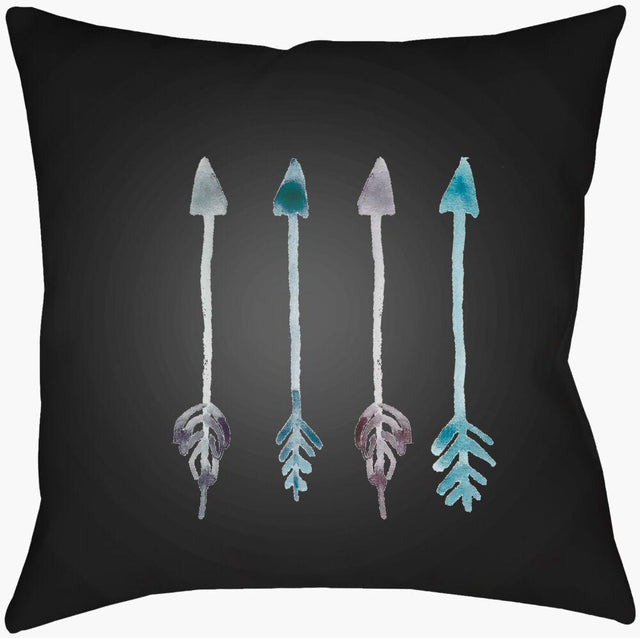 Surya Arrows ARW-010  18"L x 18"W Fabric