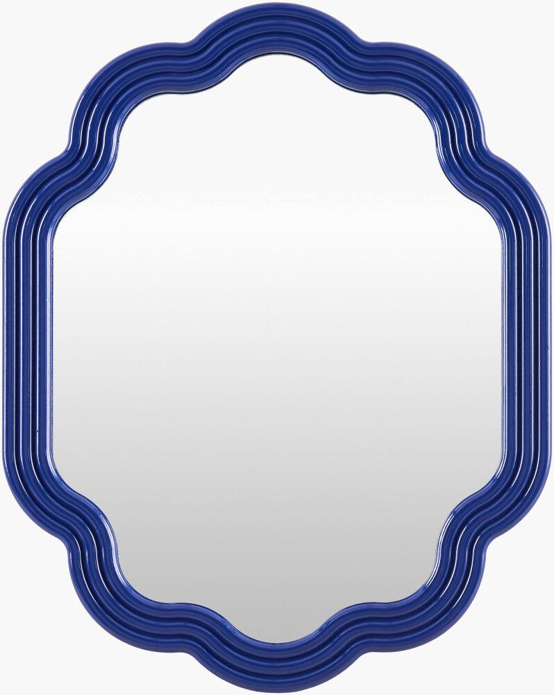 Surya Aysun ASUN-001 Blue 20"H x 16"W x 1"D Wall Art