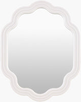 Surya Aysun ASUN-002 White 20"H x 16"W x 1"D Wall Art