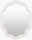 Surya Aysun ASUN-002 White 20"H x 16"W x 1"D Wall Art