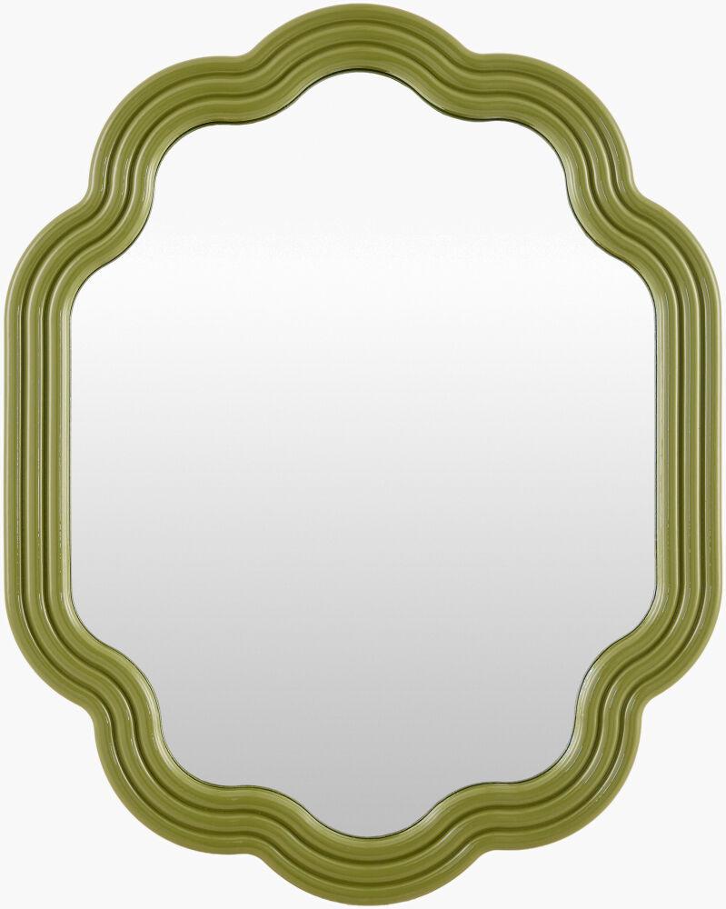 Surya Aysun ASUN-005 Green 20"H x 16"W x 1"D Wall Art