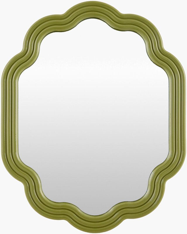 Surya Aysun ASUN-005 Green 20"H x 16"W x 1"D Wall Art