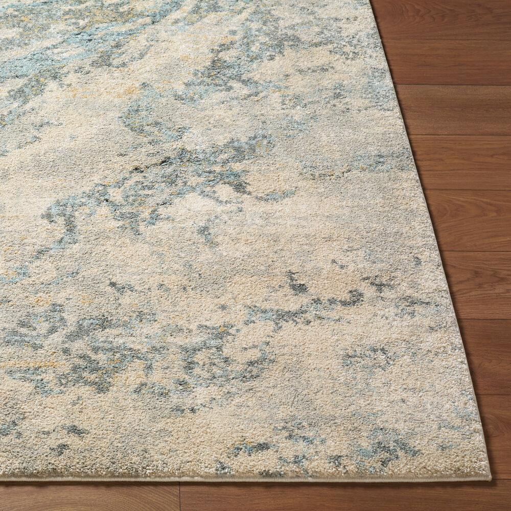 Surya Avellino AVL-2349 Deep Teal;Denim;Gray;Light Beige;Light Gray;Light Olive;Pale Blue;Tan 12' x 15' Rug
