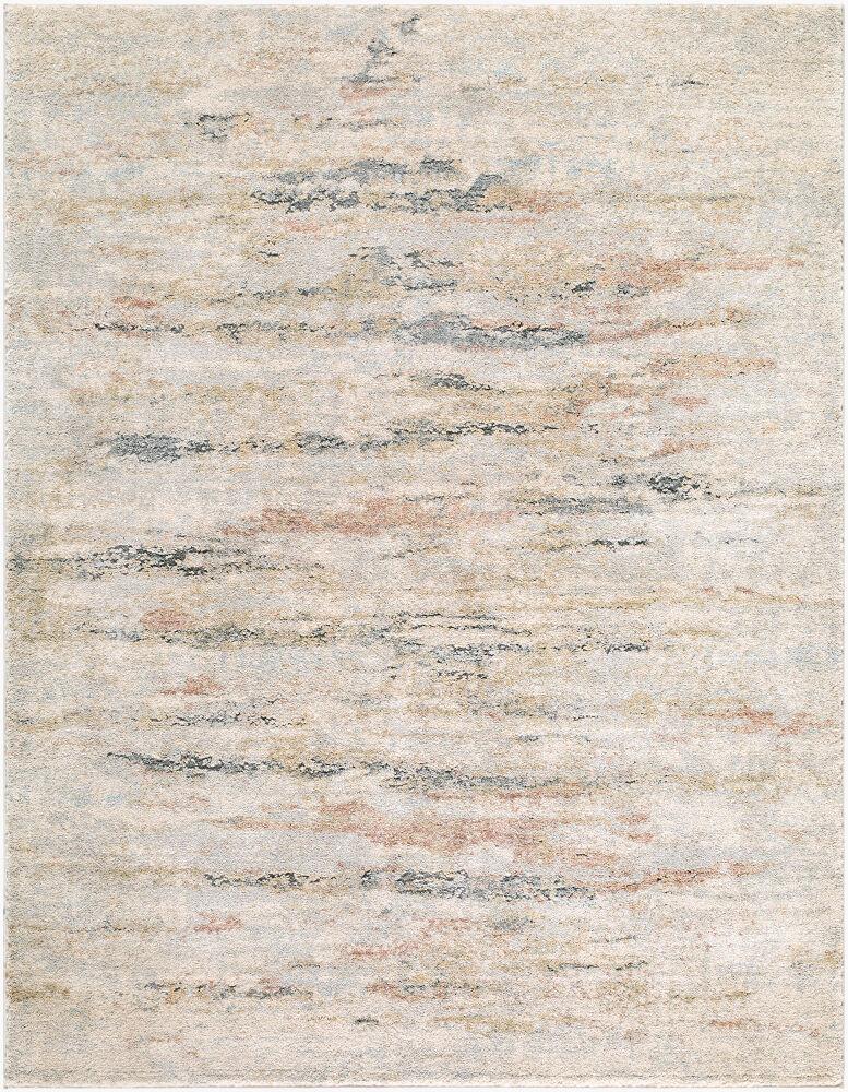 Surya Avellino AVL-2350 Deep Teal;Gray;Light Beige;Light Gray;Light Olive;Pale Blue;Rose;Tan 7'10" x 10' Rug