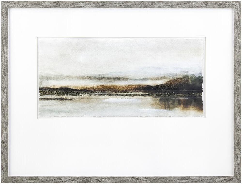 Surya Backwoods BACW-001 Gray 32"H x 24"W x 2"D Wall Art