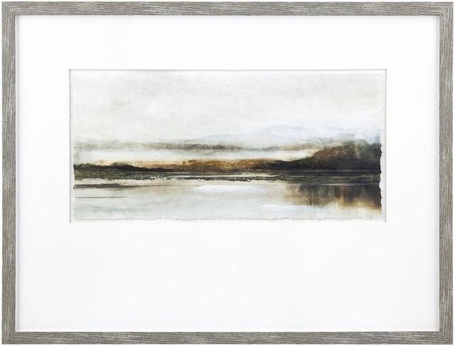 Surya Backwoods BACW-001 Gray 32"H x 24"W x 2"D Wall Art