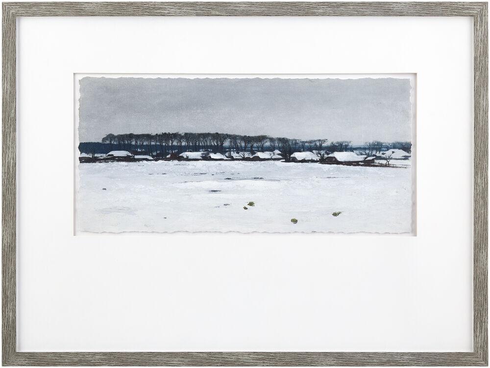 Surya Backwoods BACW-002 Gray 32"H x 24"W x 2"D Wall Art