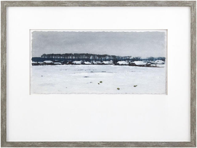 Surya Backwoods BACW-002 Gray 32"H x 24"W x 2"D Wall Art