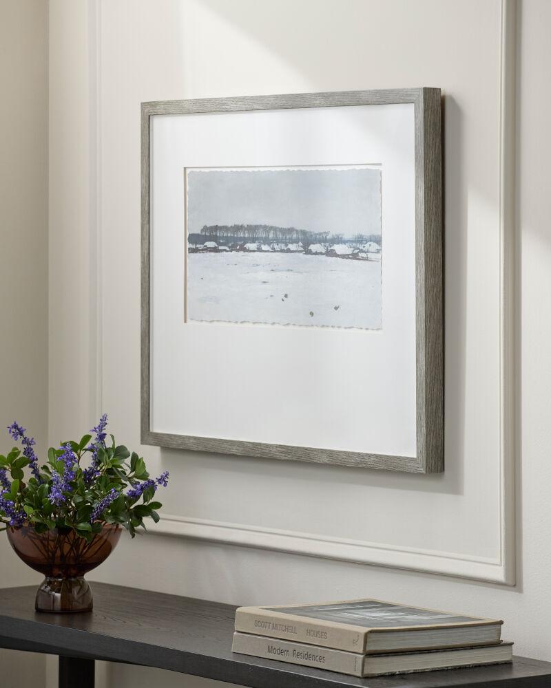 Surya Backwoods BACW-002 Gray 32"H x 24"W x 2"D Wall Art