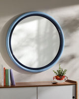 Surya Banou BANO-001 Blue 36"H x 36"W x 2"D Wall Art