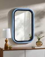 Surya Banou BANO-002 Blue 36"H x 24"W x 2"D Wall Art