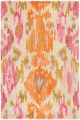 Surya Banshee BAN-3353 Black;Burnt Orange;Ink Blue;Lavender;Light Brown;Mustard;Pale Pink;Rose;Slate;Taupe 3'3" x 5'3" Rug