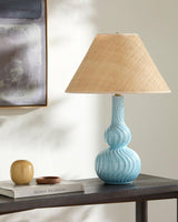 Surya Baska BSKA-002 27"H x 19"W x 19"D Table Lighting