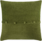Livabliss Corduroy Quarters CDQ-010 18"L x 18"W Pillow