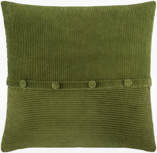 Surya Corduroy Quarters CDQ-010 22"L x 22"W Pillow