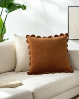 Surya Corduroy Quarters CDQ-012  20"L x 20"W Fabric