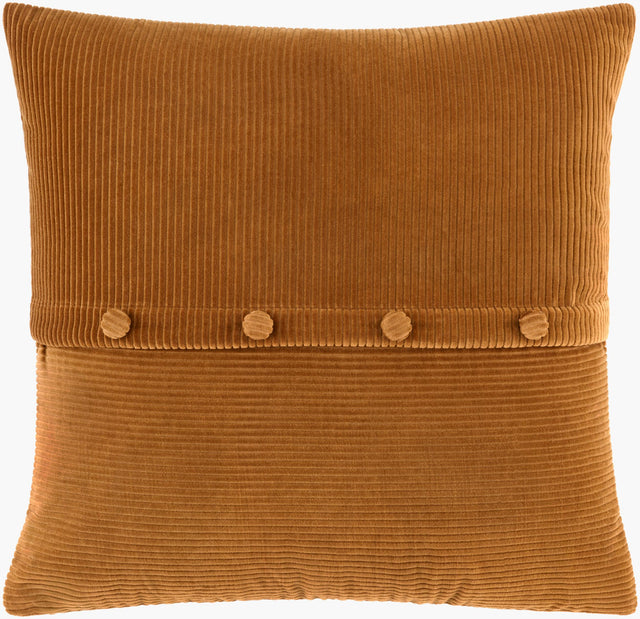 Livabliss Corduroy Quarters CDQ-016 20"L x 20"W Pillow