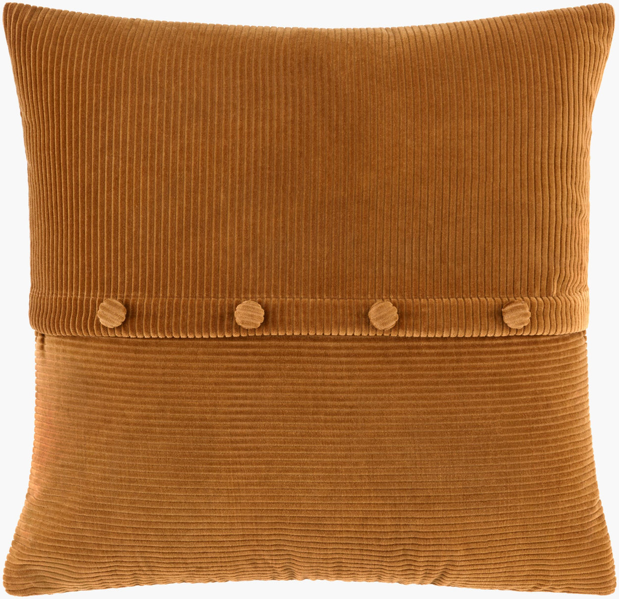 Livabliss Corduroy Quarters CDQ-016 22"L x 22"W Pillow