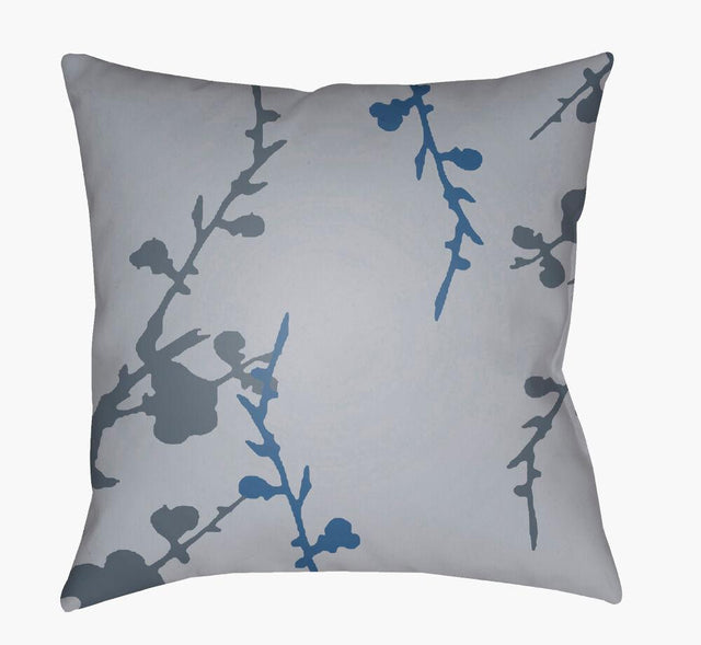 Surya Chinoiserie Floral CF-011 Blue;Pale Blue 20"L x 20"W Fabric