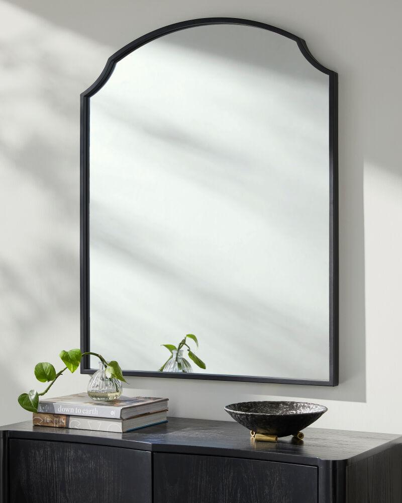 Surya Corbin CORB-001 Black 36"H x 29"W x 1"D Wall Art