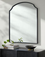 Surya Corbin CORB-001 Black 36"H x 29"W x 1"D Wall Art