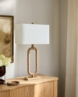 Surya Cerano CRNO-001 30"H x 16"W x 10"D Table Lighting