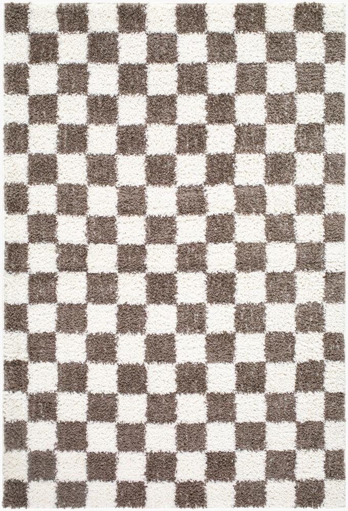 Surya Czechia CZE-2301 Charcoal;Ivory;Off-White 6'7" x 9' Rug