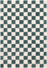 Surya Czechia CZE-2303 Deep Teal;Ivory;Off-White 6'7" x 9' Rug